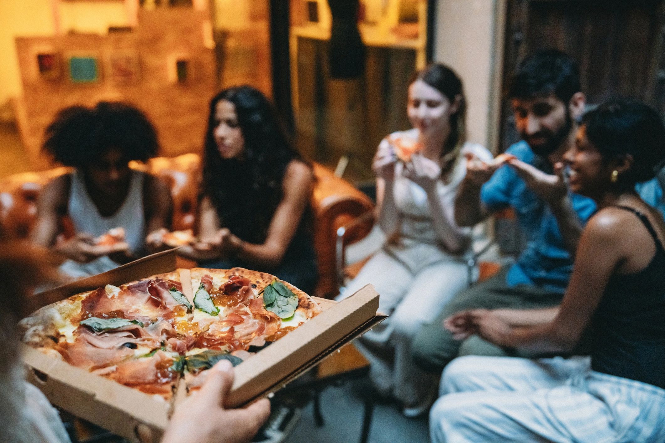 pizza catering event